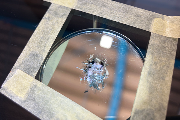 セレナ(日産)のフロントガラスリペア2026.2.4@AGエキスパート青梅店