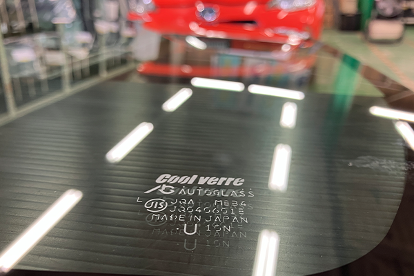 アクア（トヨタ）のフロントガラス交換2026.3.2@AGエキスパート三郷店