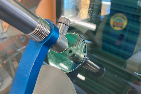 ム－ブキャンバス（ダイハツ）のフロントガラスリペア2026.3.14@AGエキスパート八王子店