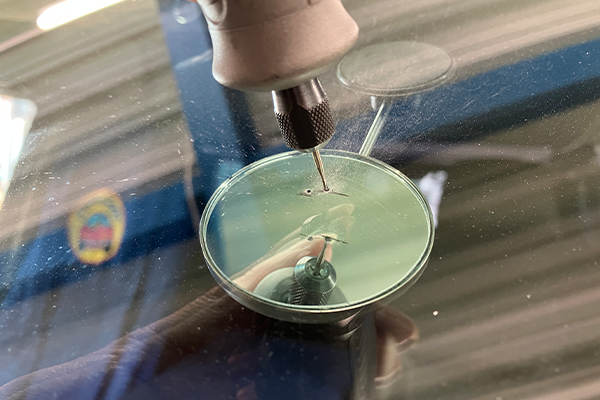 キャラバン（日産）のフロントガラスリペア2026.4.20@AGエキスパート新座店