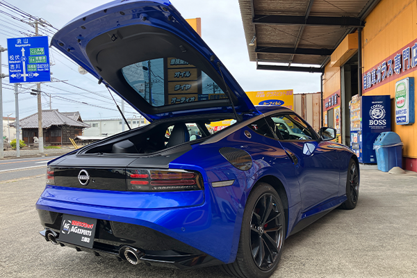 フェアレディＺ（日産）のカーフィルム施工2026.4.24@AGエキスパート三郷店