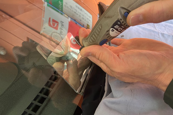 タント（ダイハツ）のフロントガラスリペア2026.4.28@AGエキスパート相模原店