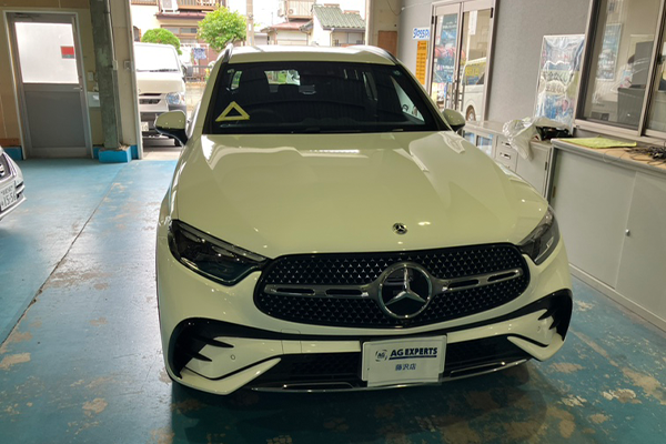 GLC220ｄ（メルセデスベンツ）のフロントガラスリペア2026.6.2@AGエキスパート藤沢店