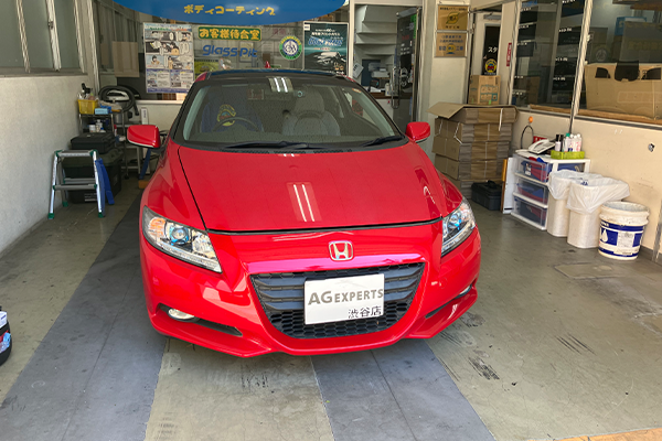 CR-Z（ホンダ）のフロントガラス交換2026.5.30@AGエキスパート渋谷店