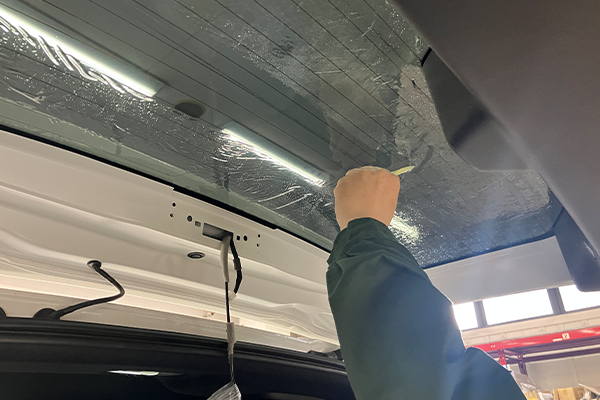 ステップワゴン(ホンダ）のカーフィルム施工2026.7.17@AGエキスパートセンタ－北店
