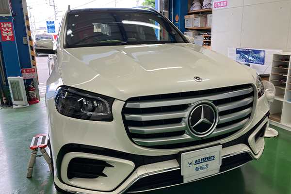 GLS（メルセデスベンツ）のフロントガラスリペア2026.8.17@AGエキスパート新座店